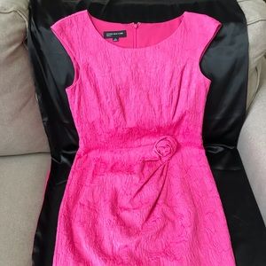 Jones New York sheath dress Hot pink